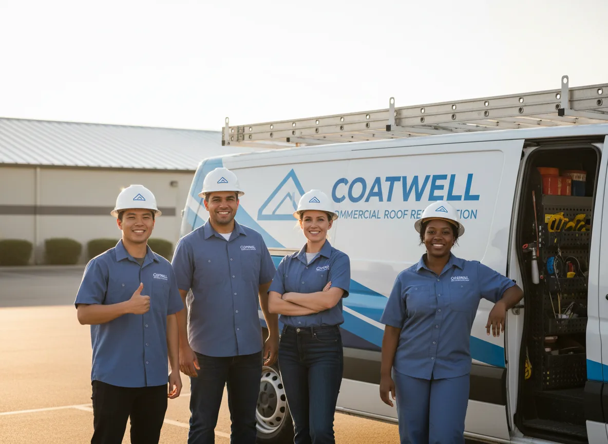 Commercial roof coating company in Ridgely, MD